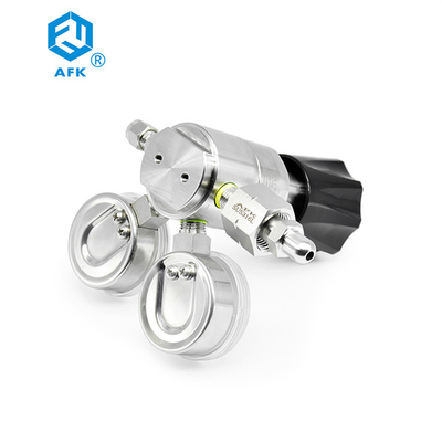 AFKの一酸化二窒素の単段の圧力調整器のステンレス鋼の精密25Mpa OEM ODM