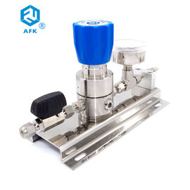 高圧ガス圧力口径測定のコントロール パネルのアルゴンの圧力調整器