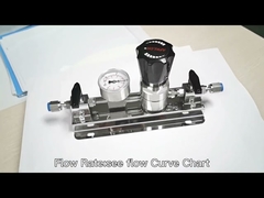 Laboratory Gas Analysis Stable Pressure Terminal Regulator 20.7Mpa Stainless Steel