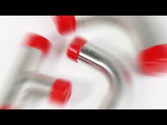 溶接接続とISO9001CE認証付きのガス中型ステンレス鋼管フィッティング